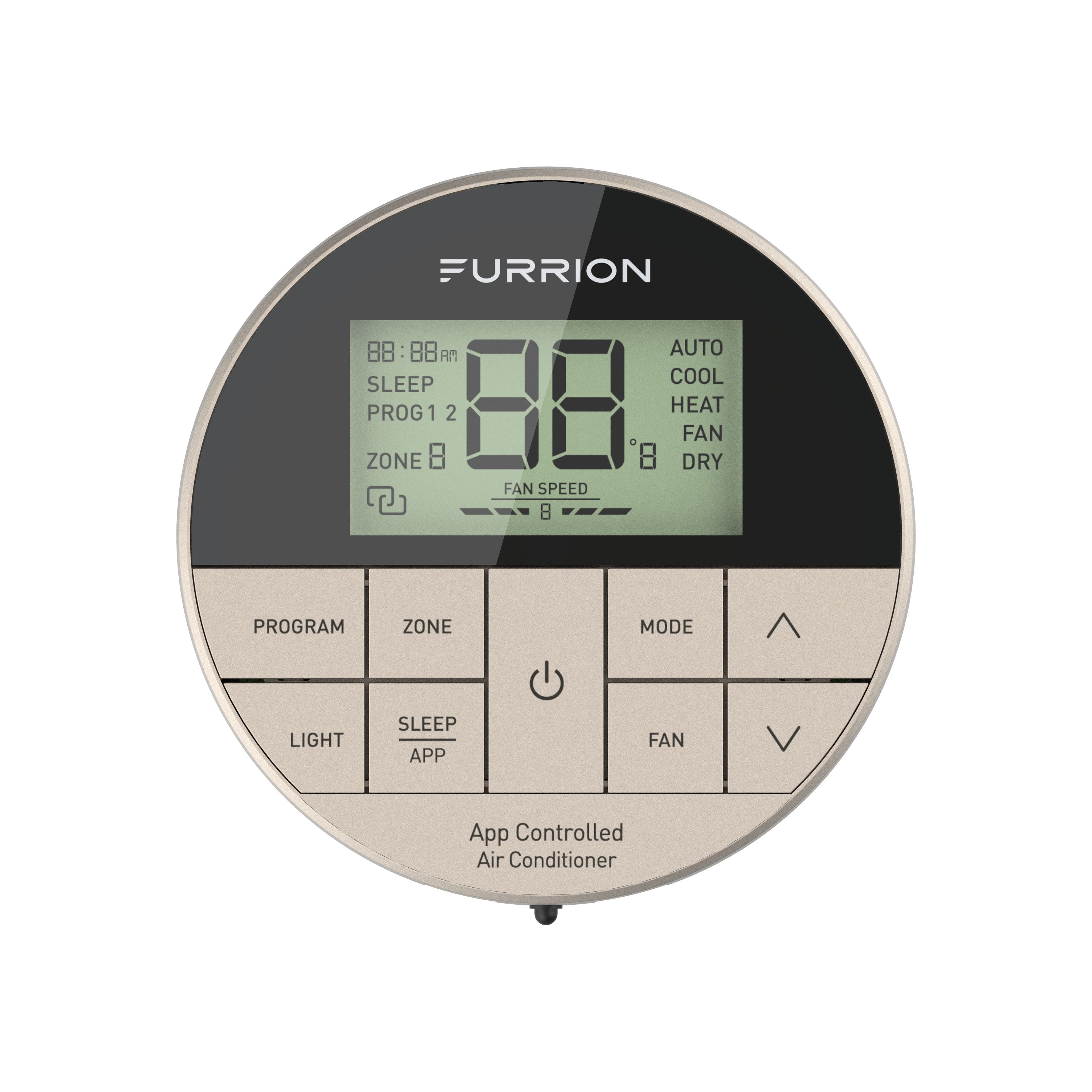 Furrion Chill® Enhanced Multi-Zone RV Wall Thermostat with App Control (R410A Refrigerant Compatible) #FACW12APZA