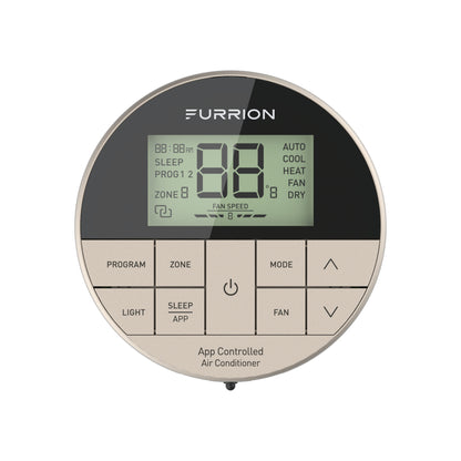 Furrion Chill® Enhanced Multi-Zone RV Wall Thermostat with App Control (R410A Refrigerant Compatible) #FACW12APZA