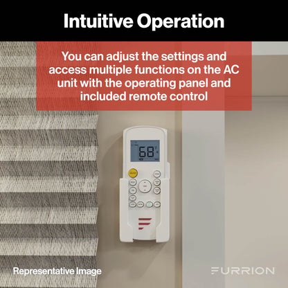 Furrion Chill® Cube Ducted Air Distribution Box (R32) with Remote - White #FACT18VSDA-PS-AM