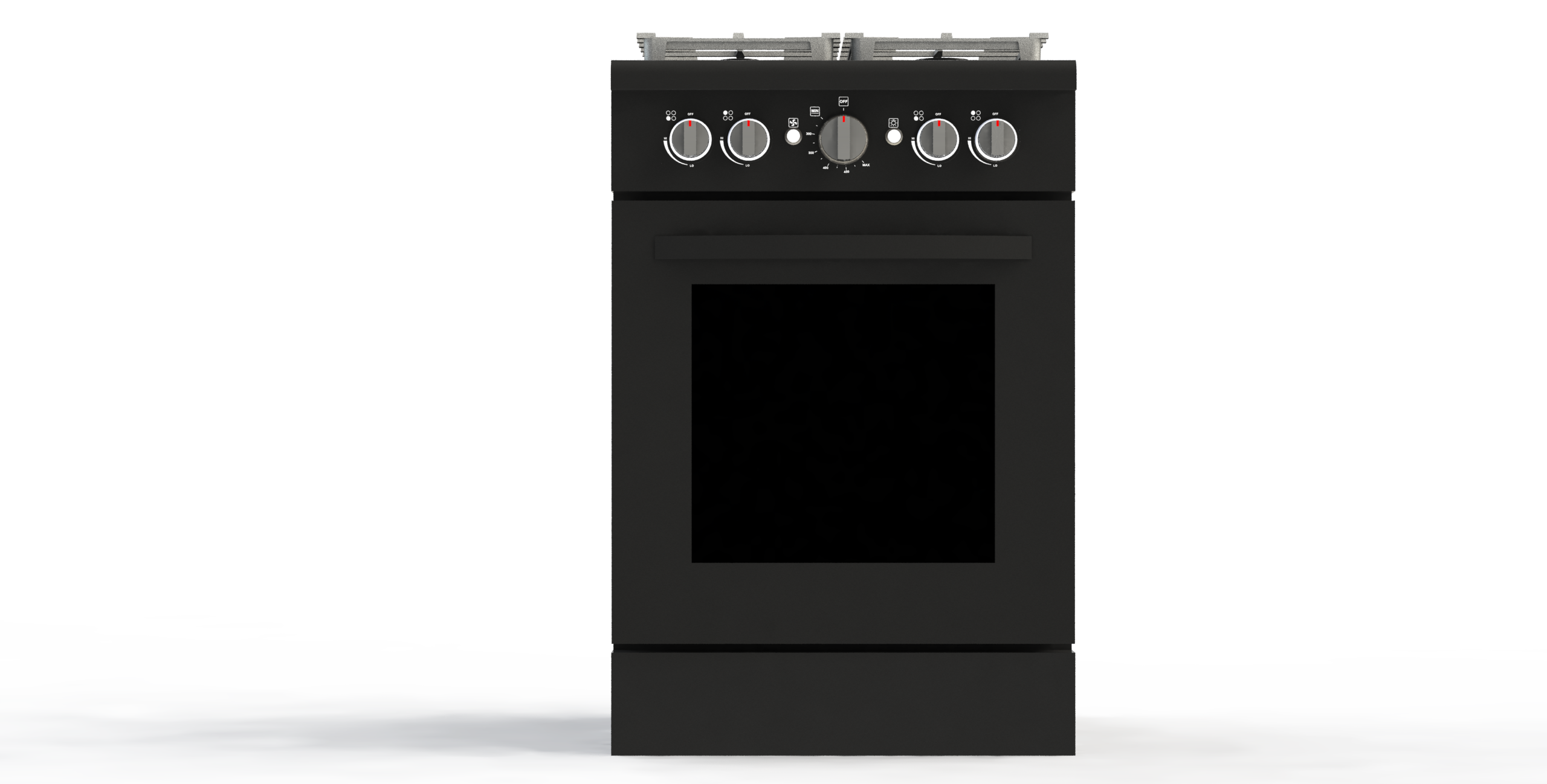 Greystone 24" Slide-In RV Gas Range, 110 Volt, LP #CF-FS60B