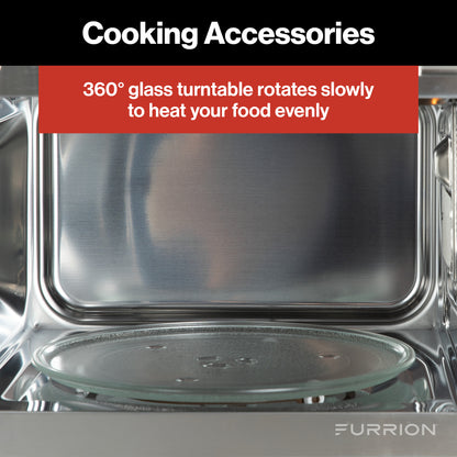 Furrion 0.9 cu. ft. Built-In Convection Microwave Oven with Air Fryer #FMAM09AC-BL