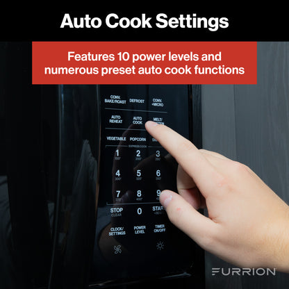 Furrion Over-The-Range Convection RV Microwave Oven - 1.5 cu. ft.