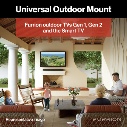 Furrion Aurora Universal Outdoor Ceiling Full Motion Mount #F2AA003ABBK