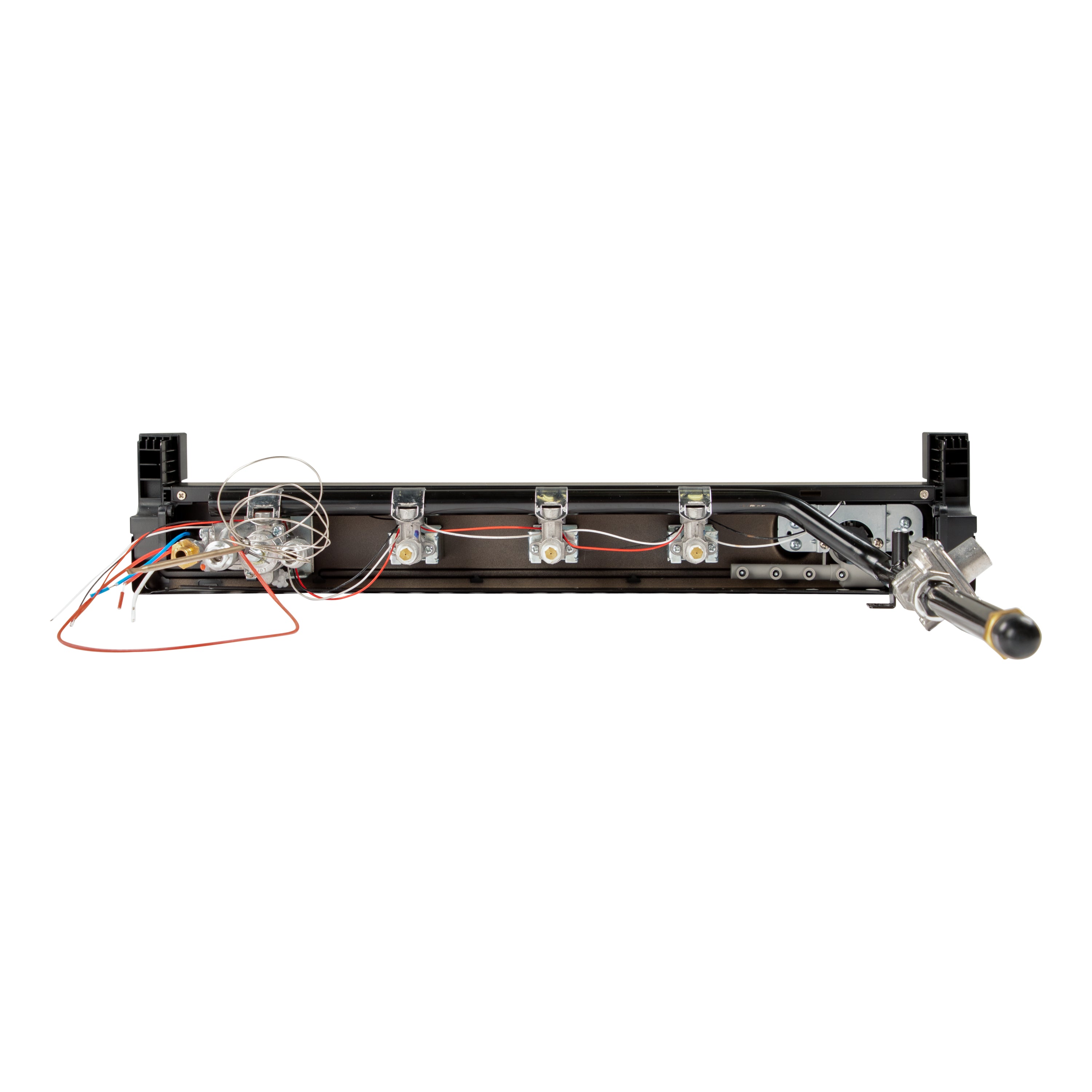 Furrion Replacement 2-in-1 RV Gas Range Oven Front Black Glass Panel Module #C-FGR17G3A2-BG-041