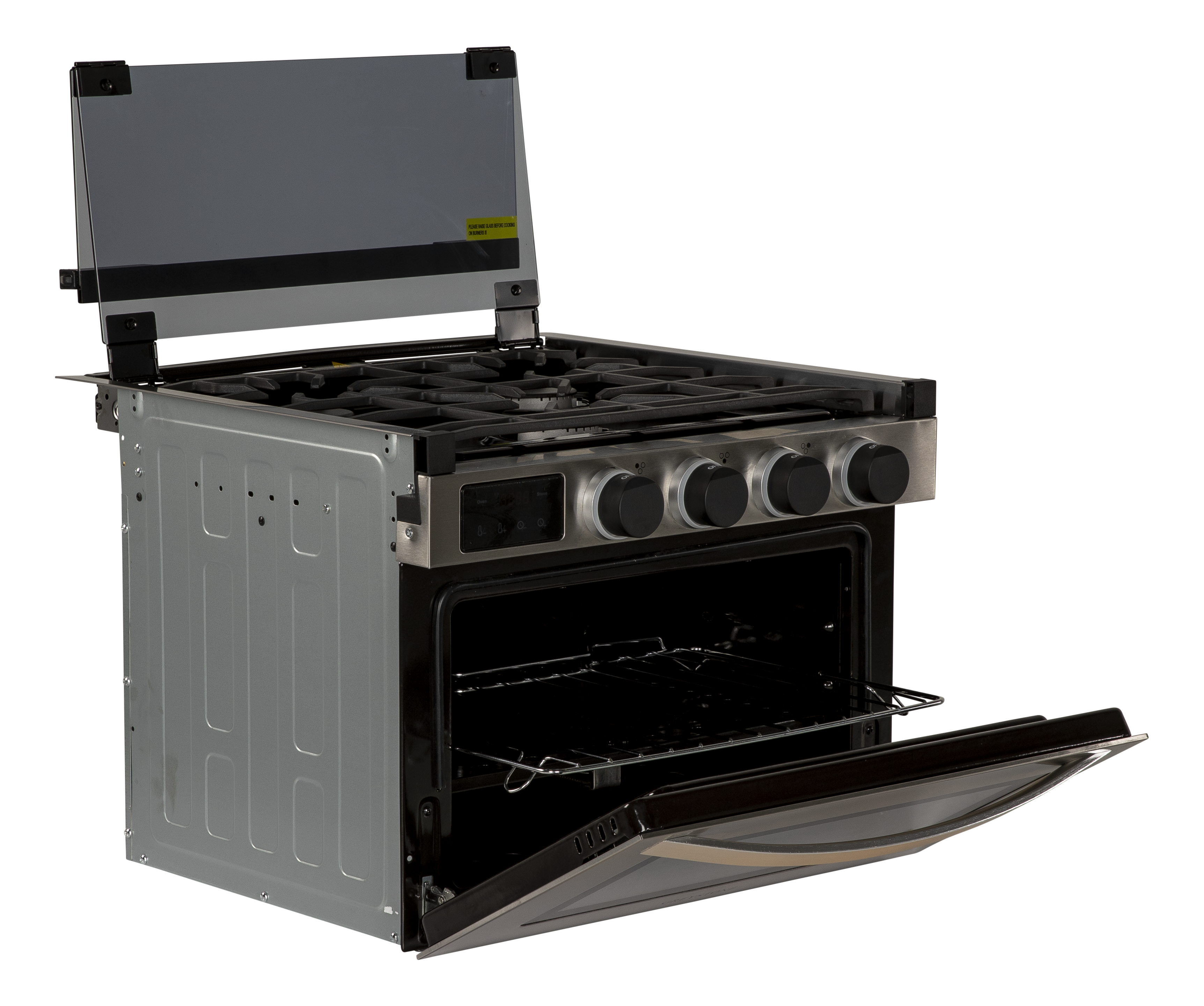 Greystone® Gas Digital RV Range - 12V, 17"  #CF-RV17-D