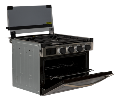 Greystone® Gas Digital RV Range - 12V, 17"  #CF-RV17-D