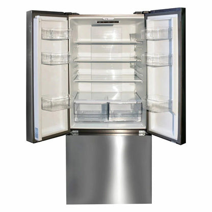 Everchill® by Furrion RV Refrigerator - 12V, 17 cu. ft., French Doors, Stainless Steel #BCD-455WTE-B-04H 2022302290