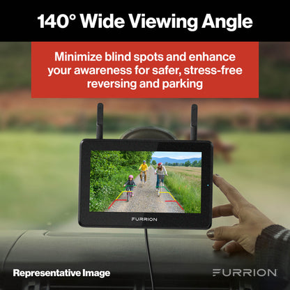Furrion Vision S®+ RV Observation System - Sharkfin Camera with Bracket #FCNFDTASF