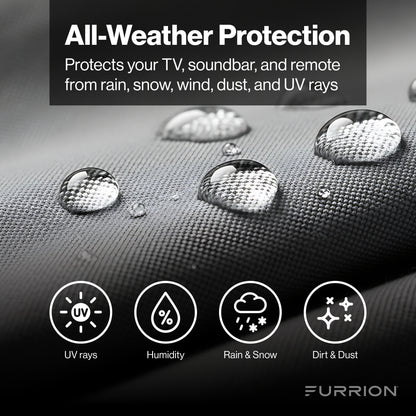Furrion Aurora® Outdoor TV Cover - Grey TV-COVER-HOTSHOT