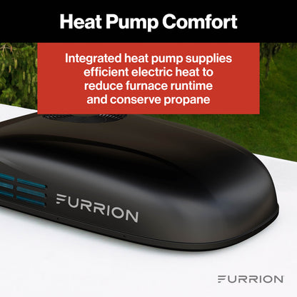 Furrion Chill® Cube 15K Low-Profile Variable Speed RV Rooftop Air Conditioner with Heat Pump LOW-PROFILE-R32-AC-HEAT-PUMP-VARIABLE-SPEED