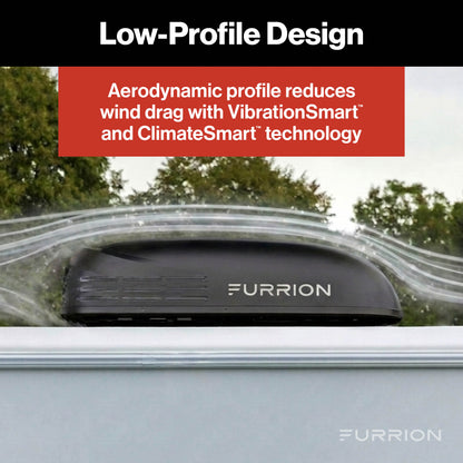 Furrion Chill® Cube 15K Low-Profile Variable Speed RV Rooftop Air Conditioner with Heat Pump LOW-PROFILE-R32-AC-HEAT-PUMP-VARIABLE-SPEED