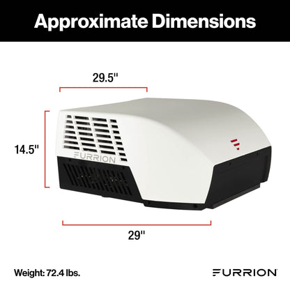 Furrion Chill® Cube 18K Variable Speed RV Rooftop Air Conditioner - Non-Ducted CHILL-CUBE-18K-NON-DUCTED