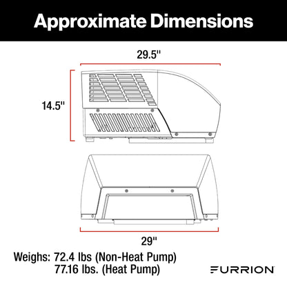 Furrion Chill® Cube 18K Variable Speed RV Rooftop Air Conditioner 18K-CHILL-CUBE