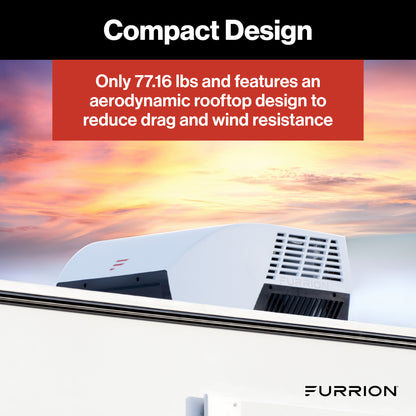 Furrion Chill® Cube 18K Variable Speed RV Rooftop Air Conditioner with Heat Pump CHILL-CUBE-R32-18K-HEAT-PUMP-DUCTED