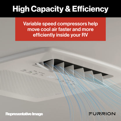 Furrion Chill® Cube 18K Variable Speed RV Rooftop Air Conditioner with Heat Pump CHILL-CUBE-R32-18K-HEAT-PUMP-NON-DUCTED