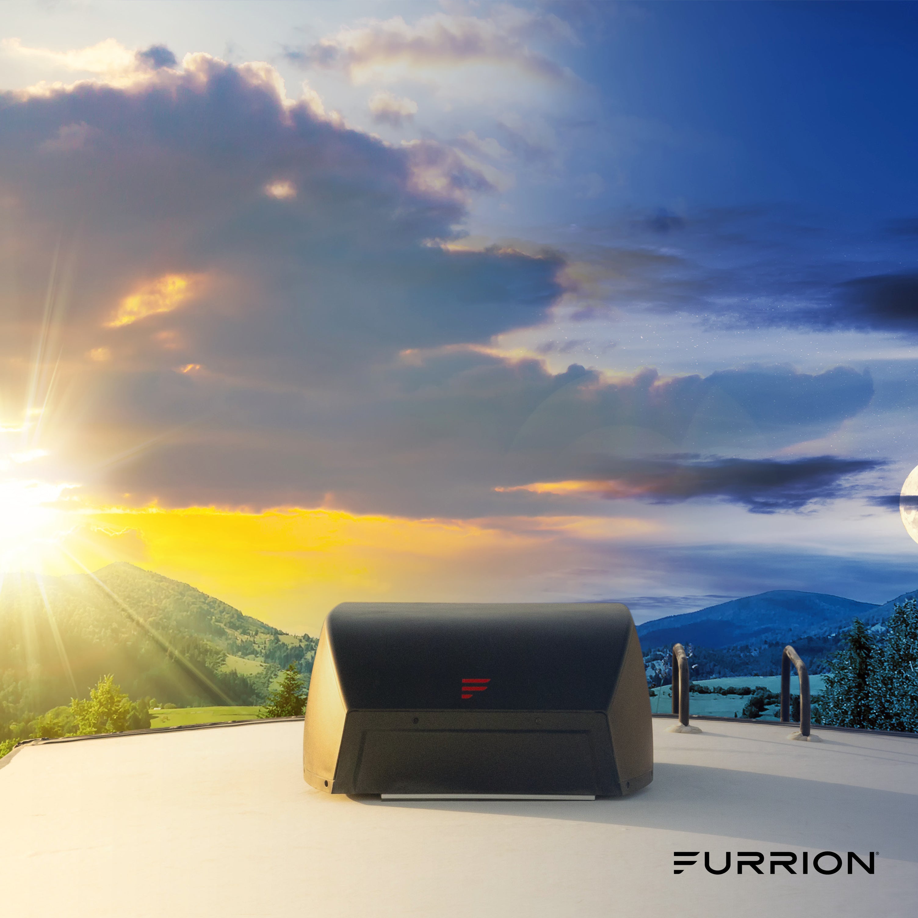 Furrion Chill® Cube 18K Variable Speed RV Rooftop Air Conditioner with Heat Pump CHILL-CUBE-R32-18K-HEAT-PUMP-NON-DUCTED