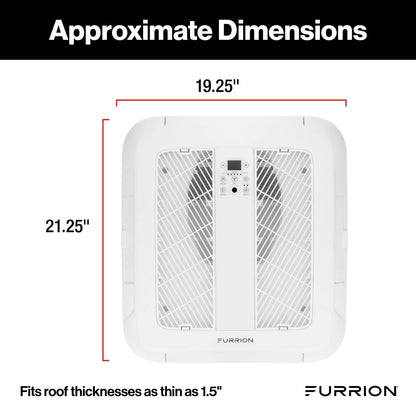 Furrion Chill® Cube Variable Speed Air Distribution Box with Remote for 13.5K & 15K (Excludes 15K Power Saver Unit) - White #FACT11QV3-PS-AM 2025066668