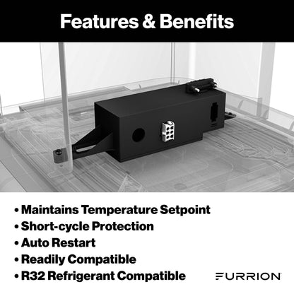 Furrion Chill® Standard Single-Zone RV Air Conditioner Controller - 2-Speed (R32) #FACC10ESSA2-BL- AM2024042653