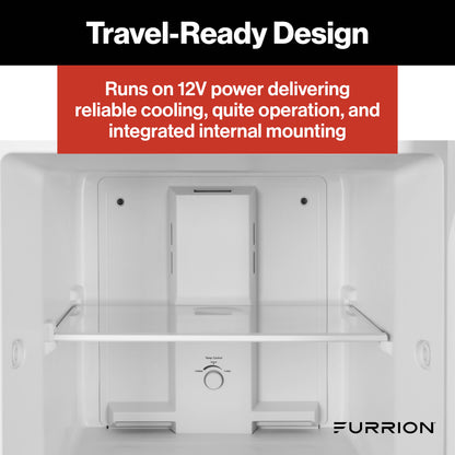 Furrion RV Refrigerator - 12V, 10.6 cu. ft. FURRION-10-6-CUFT-12V-2-DOOR-REFRIGERATOR