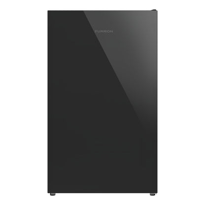 Furrion Single-Door RV Refrigerator - 110V, 4.3 cu. ft., Black Glass Finish, Right Hinge #FCR43ACA-BG-RHH  2023060060