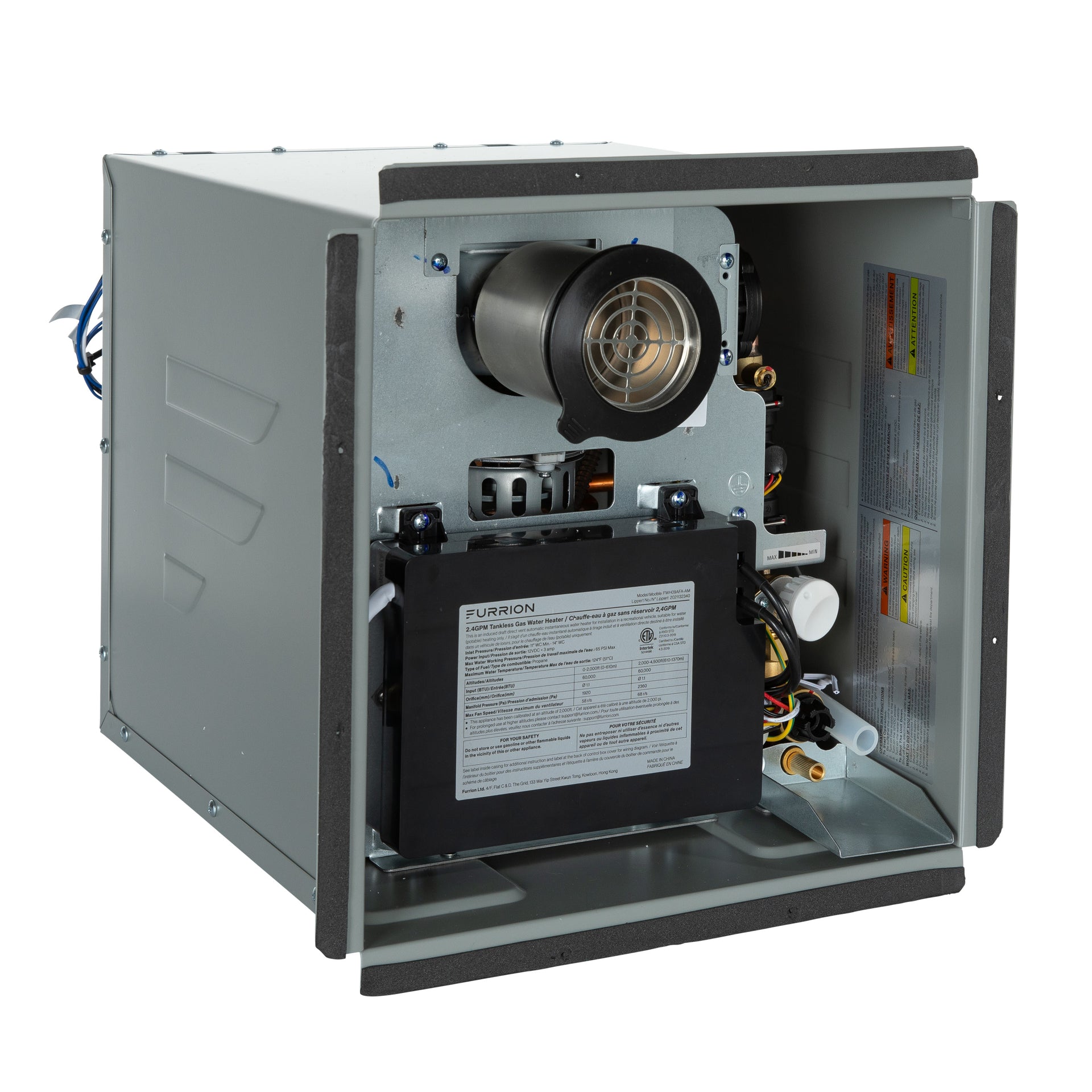 Furrion Tankless Gas Water Heater with Antifreeze Protection-