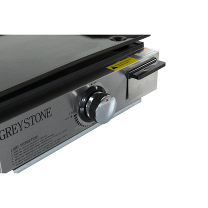 Greystone 17" Griddle/Grill Combo with Enamel Steel Cooking Plate & Grill Grate - 15,000 BTU LP Gas #BC1715D