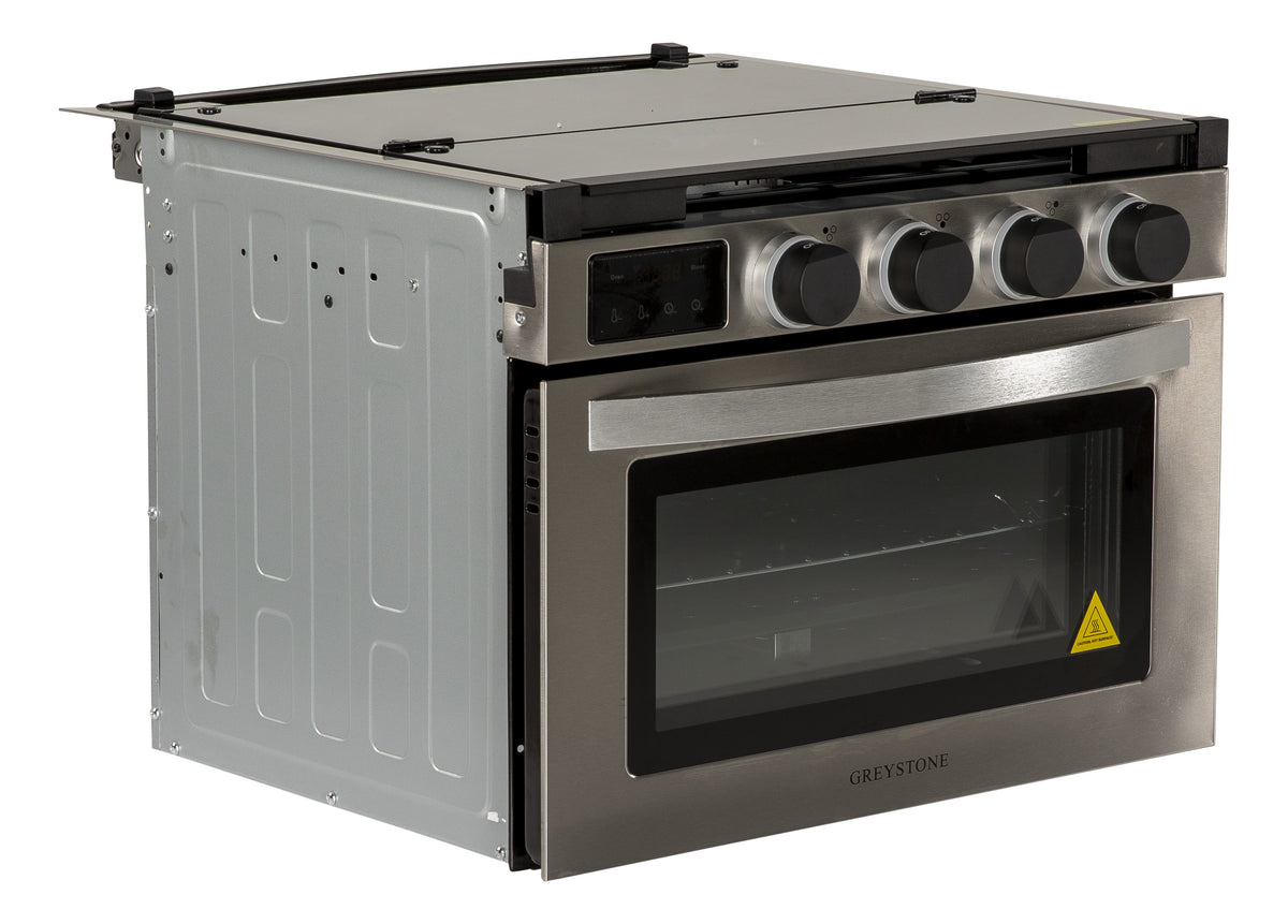 Greystone® Gas Digital RV Range - 12V, 17