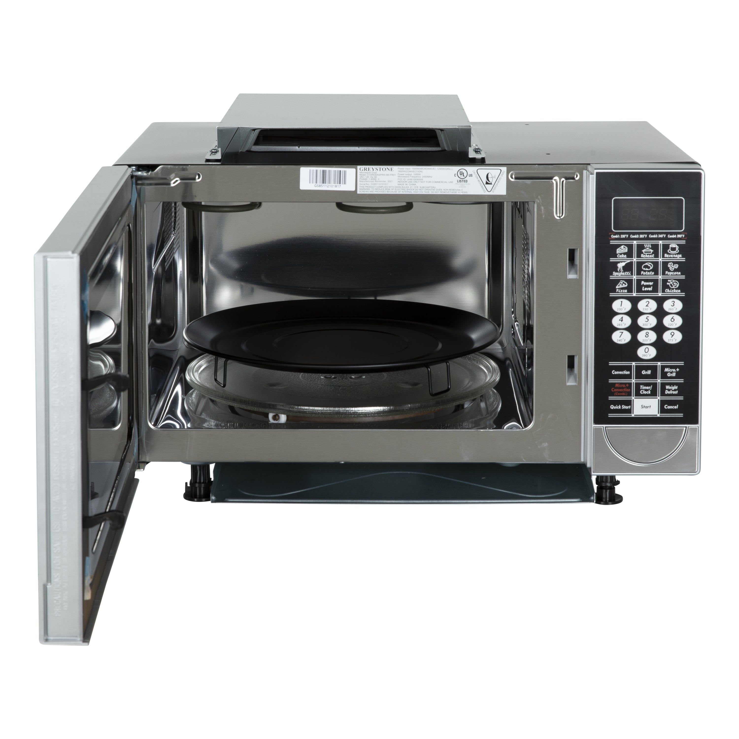 Greystone® by Furrion Built-In Convection Microwave - 1.1 cu. ft., Stainless Steel #D100N30ASPRIII-B5-FR01