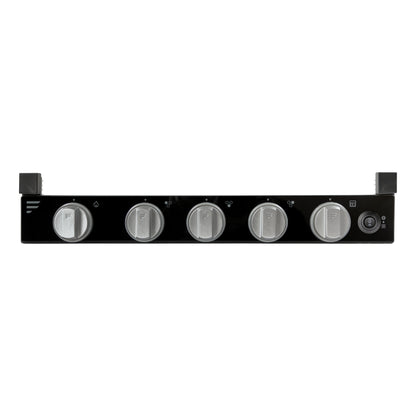 Furrion Replacement 2-in-1 RV Gas Range Oven Front Black Glass Panel Module #C-FGR17G3A2-BG-041