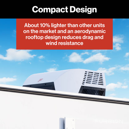 Furrion Chill® Cube Variable Speed RV Rooftop Air Conditioner (R32) - 18K BTU, Ducted