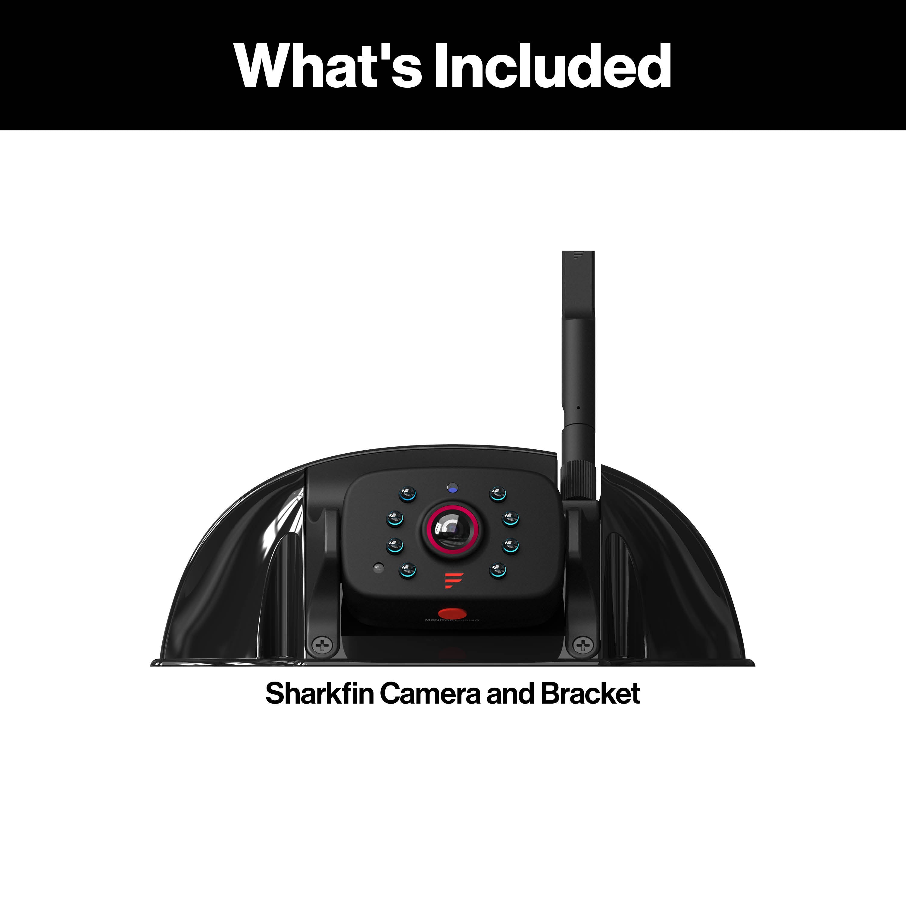 Furrion Vision S®+ RV Observation System - Sharkfin Camera with Bracket #FCNFDTASF