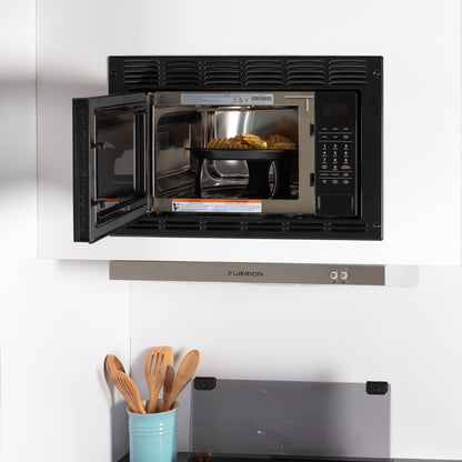Furrion Trim Kit for 0.9 cu. ft. Built-In Convection Microwave Oven with Air Fryer #FMAML09-BL-TK