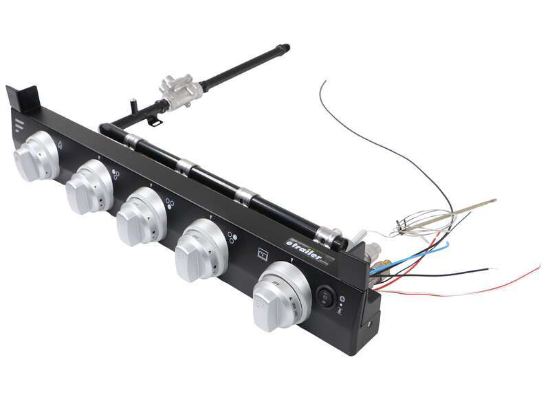 Furrion Front panel module (Black)(sliver knobsand Ignitor included) #C-F1S17L02A-BL-005