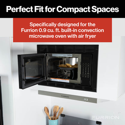 Furrion Trim Kit for 0.9 cu. ft. Built-In Convection Microwave Oven with Air Fryer #FMAML09-BL-TK