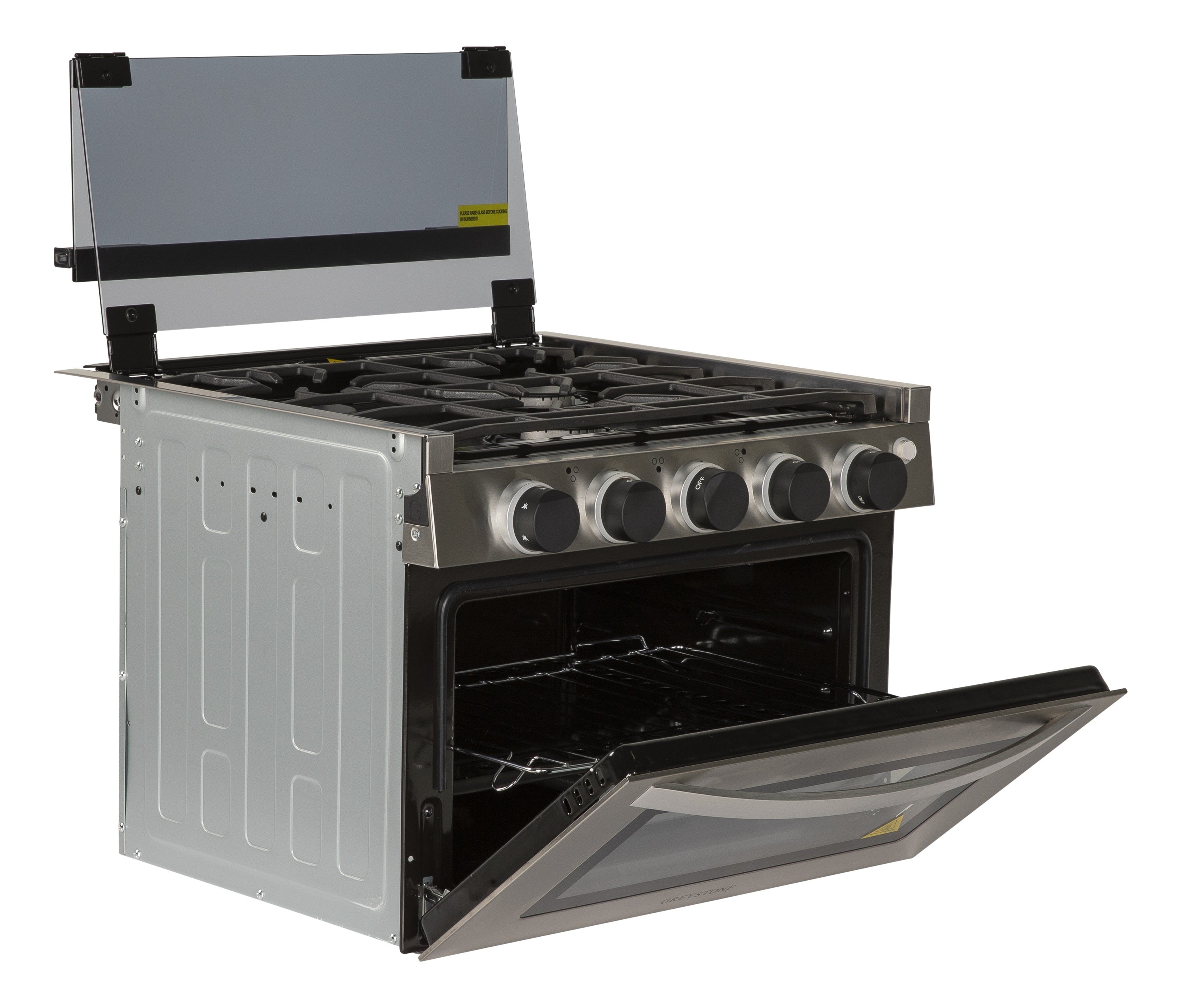 Greystone® Gas RV Range - 12V, 17"