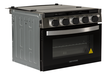 Greystone® Gas RV Range - 12V, 17"