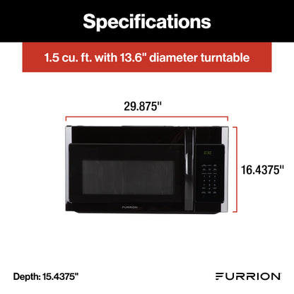 Furrion Over-The-Range Convection RV Microwave Oven - 1.5 cu. ft.