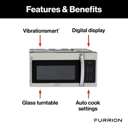 Furrion Over-The-Range Convection RV Microwave Oven - 1.5 cu. ft.
