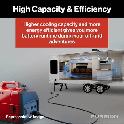 Furrion Chill® Cube Variable Speed RV Rooftop Air Conditioner (R32) - 18K BTU, Ducted