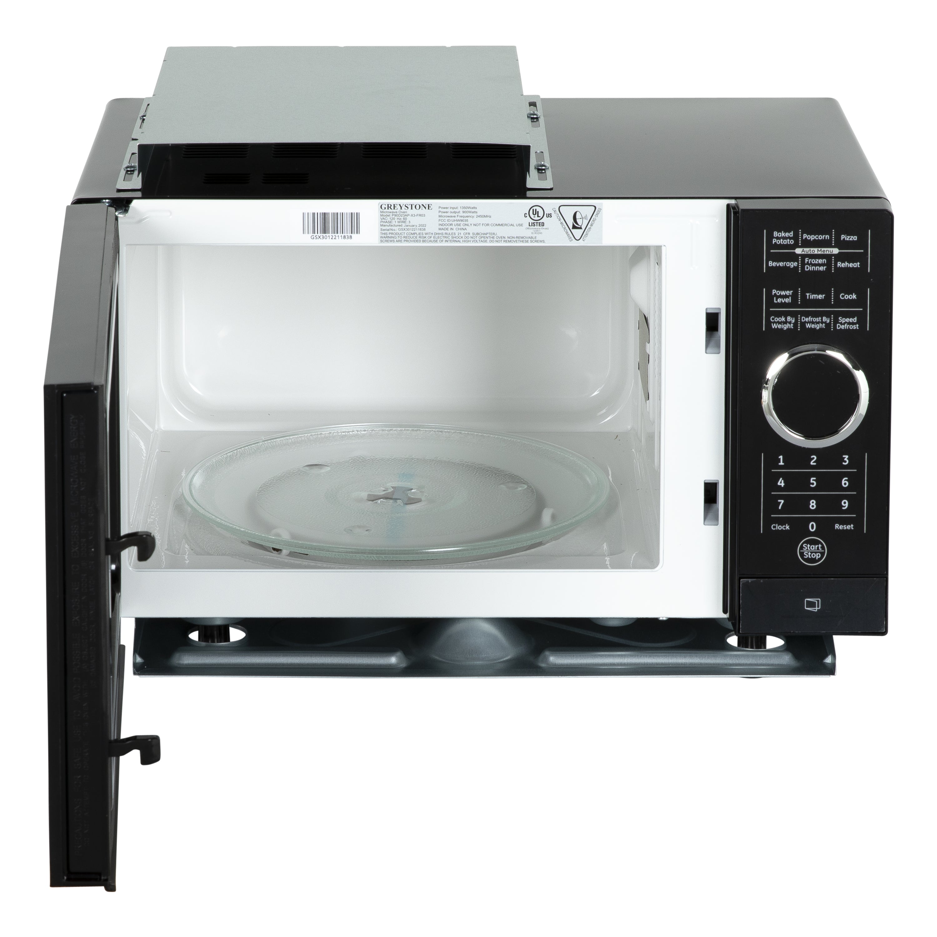 Greystone 0.9 Cubic Foot Built-in Microwave