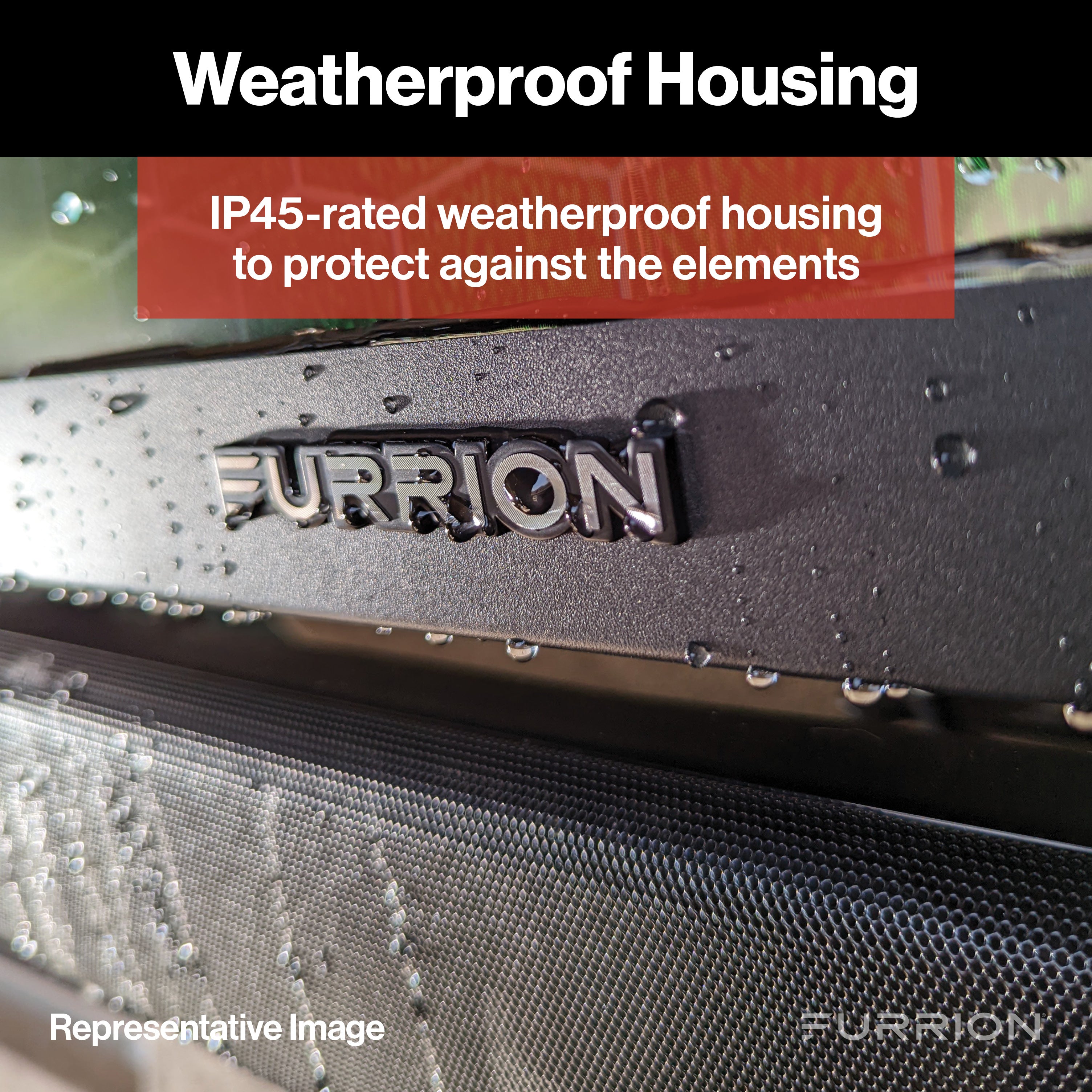 Furrion Aurora® 2.1 Outdoor Soundbar Speaker with Built-In Subwoofer #FSBNN30MST
