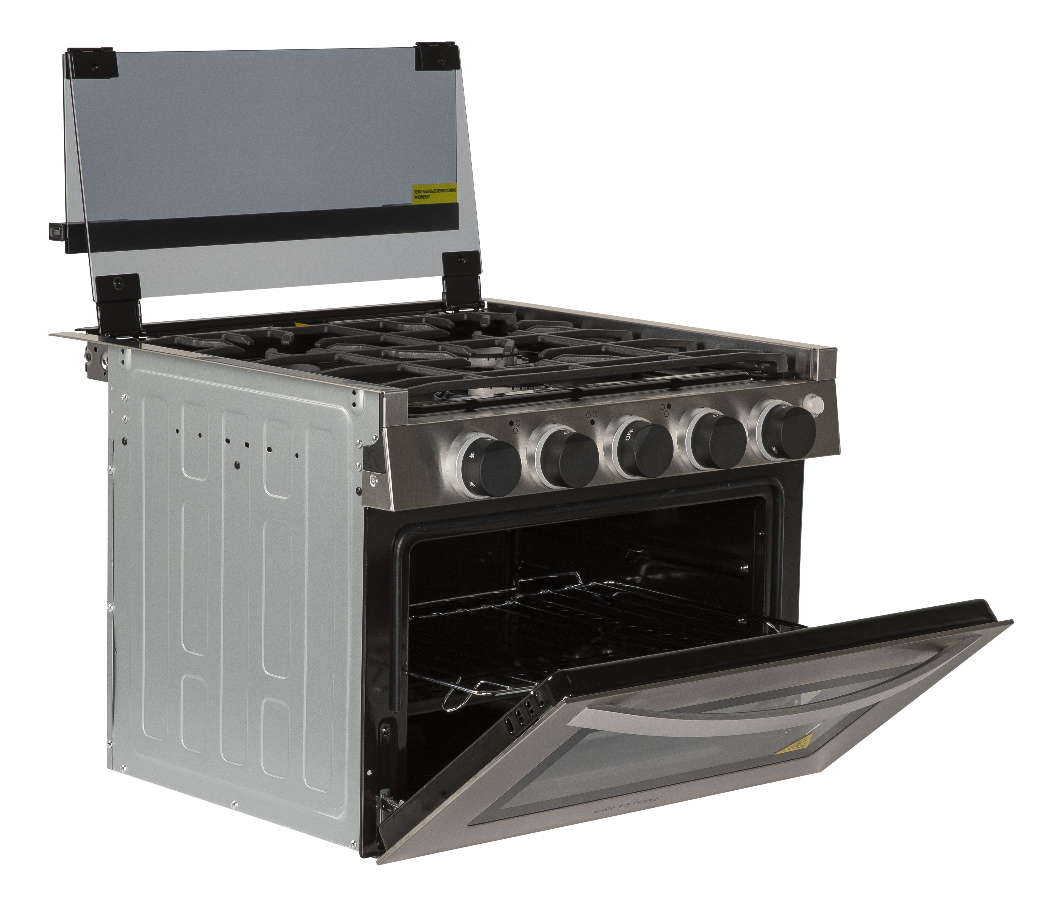 Greystone® Gas RV Range - 12V, 17"