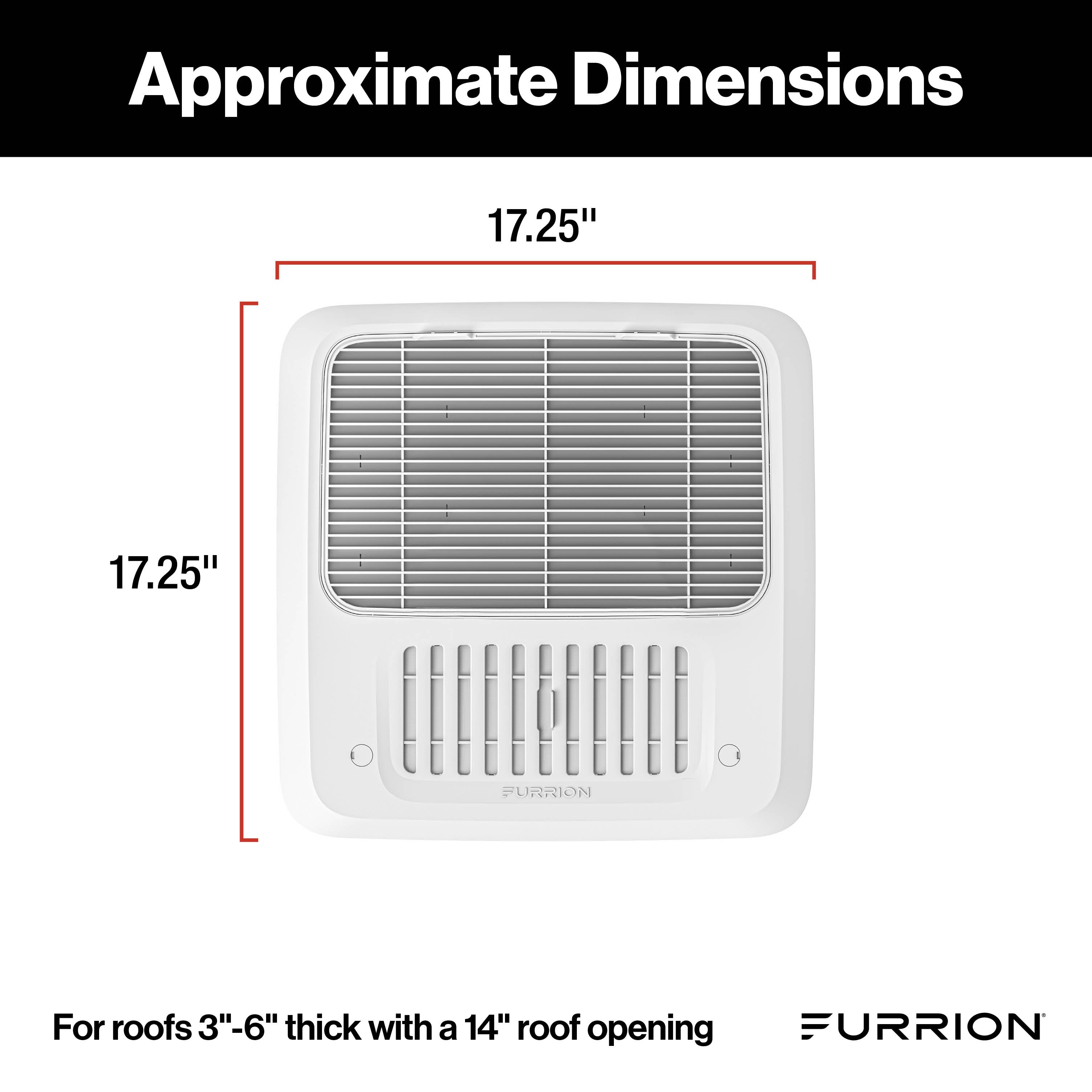 Furrion Chill® RV AC Standard Air Distribution Box for Electronic Control/Thermostat (R32) #FACT12CA2-PS-AM