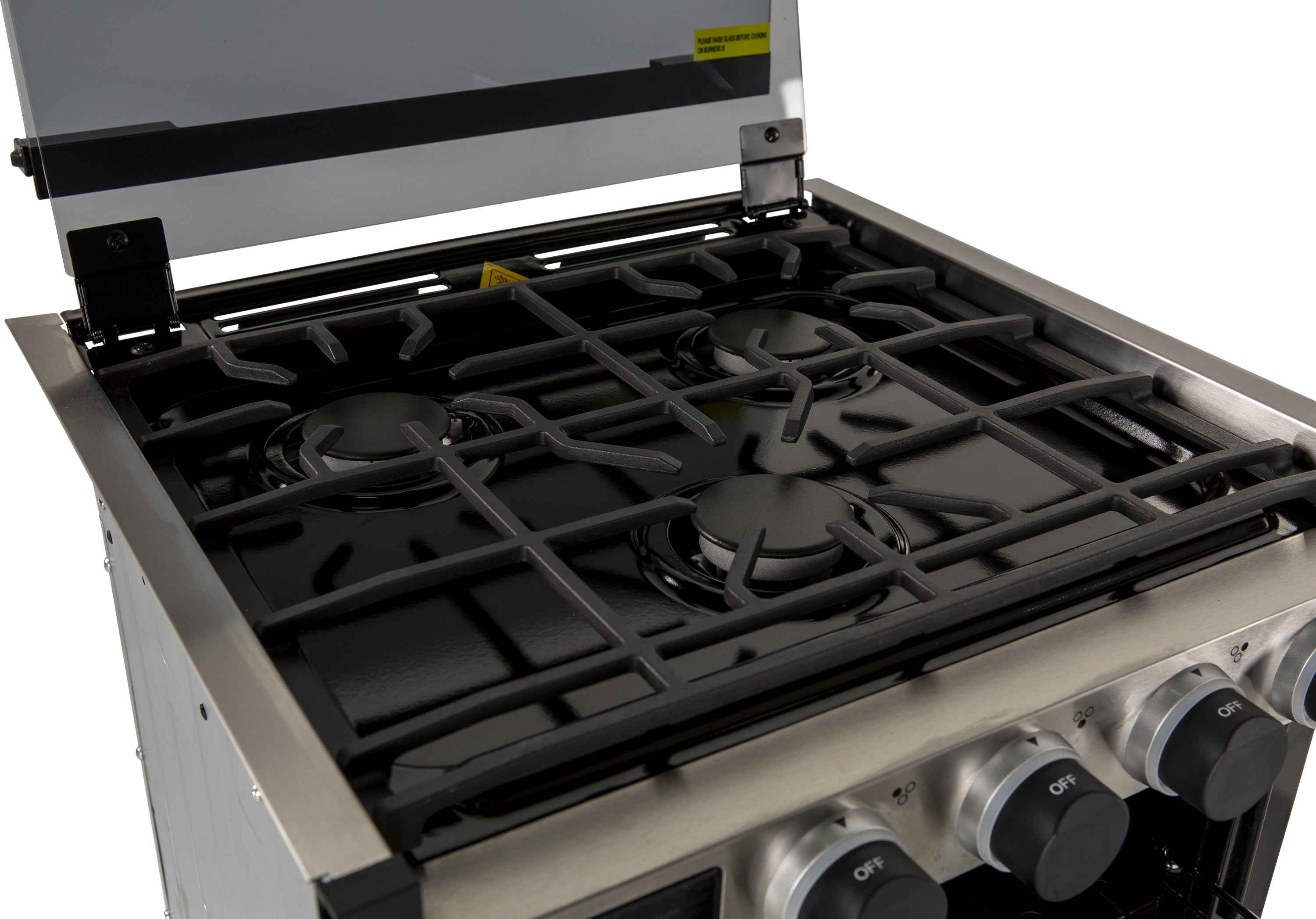 Greystone® Gas Digital RV Range - 12V, 17"  #CF-RV17-D