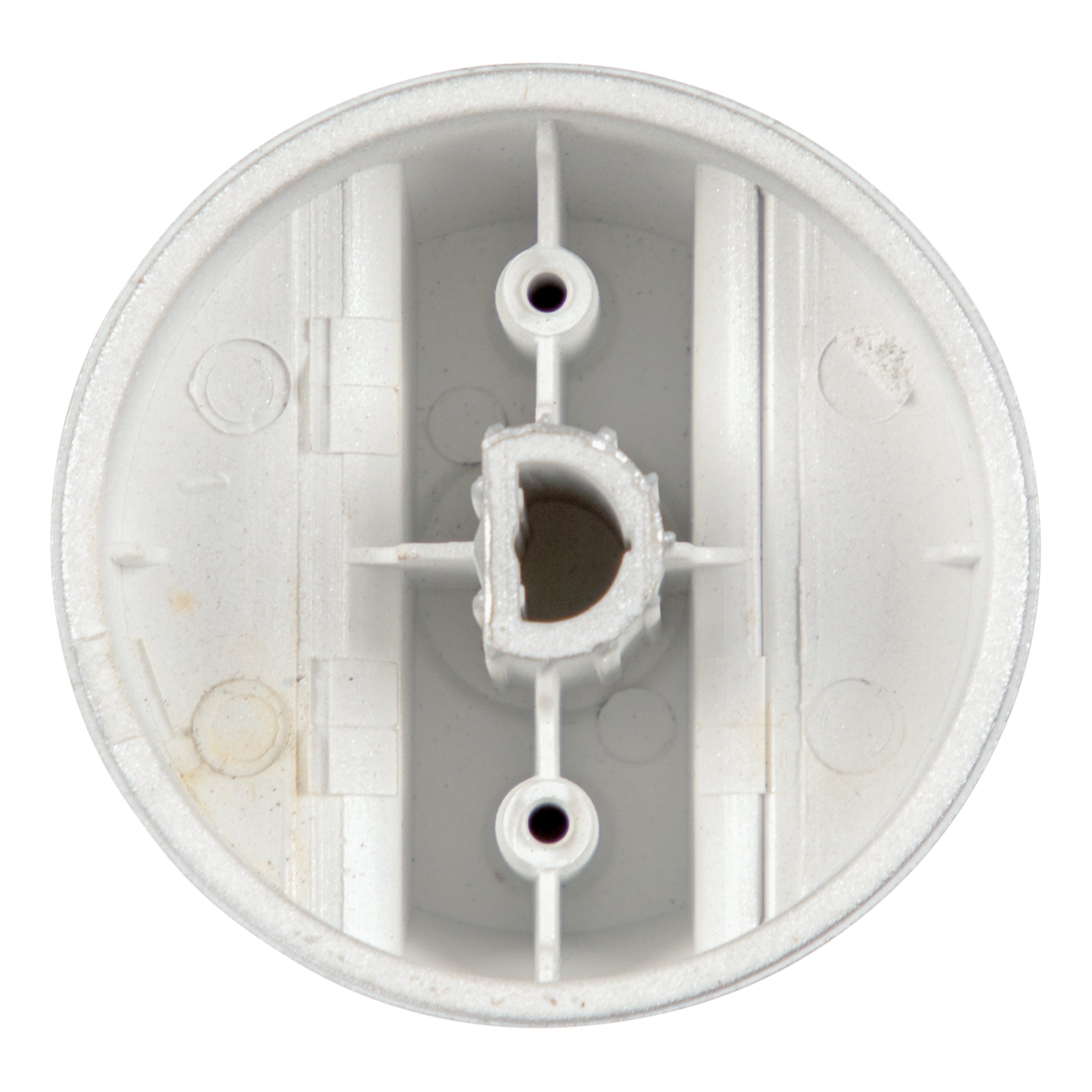 Furrion Replacement 2-in-1 RV Gas Range Oven Silver Ignition Knob Assembly #C-FGR17G3A2-BG-031