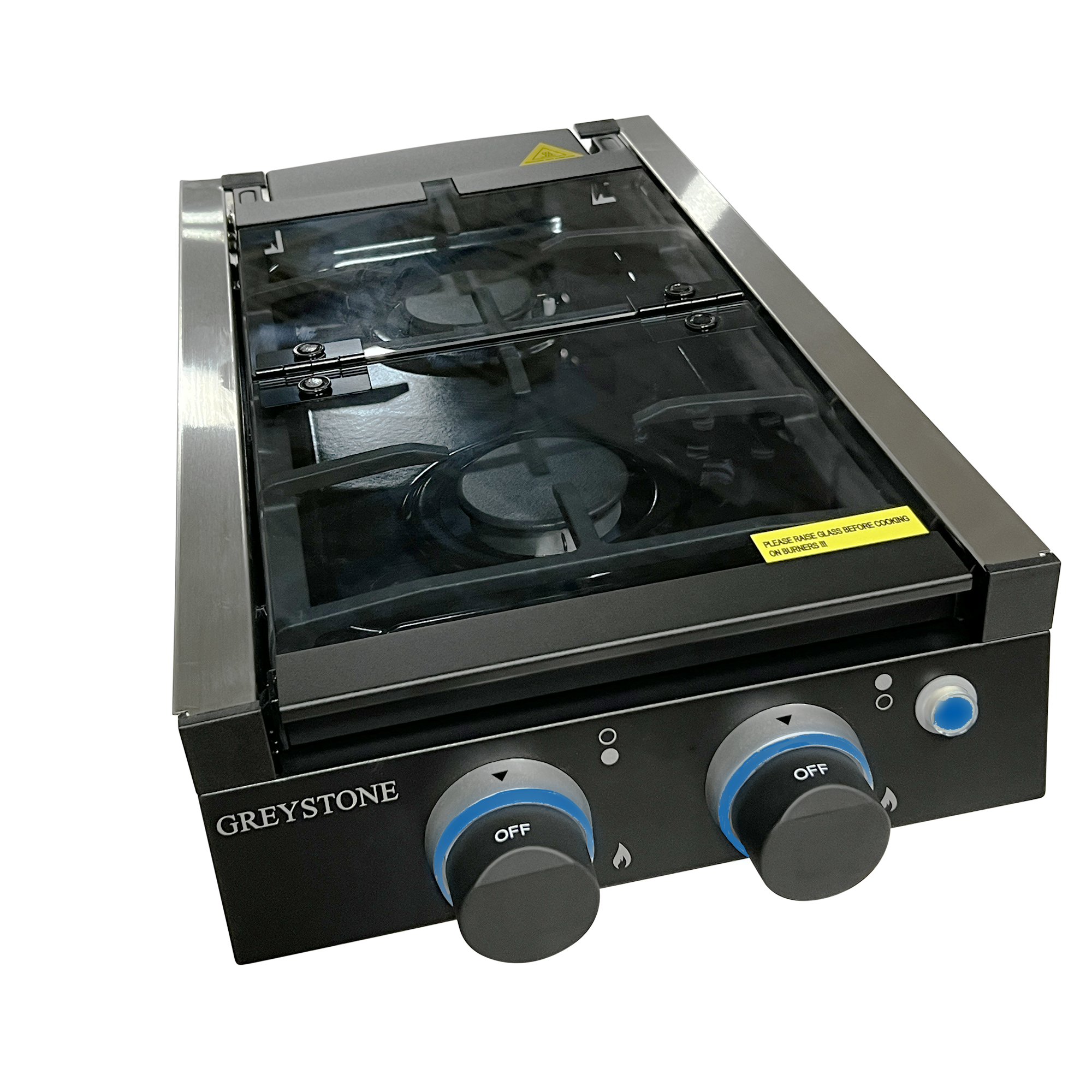 Greystone Premium Double Burner LP Gas Cooktop #CF-RVHOB12
