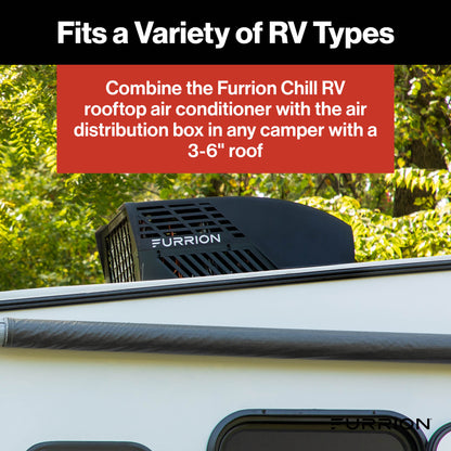 Furrion Chill® RV AC Standard Air Distribution Box for Electronic Control/Thermostat (R32) #FACT12CA2-PS-AM