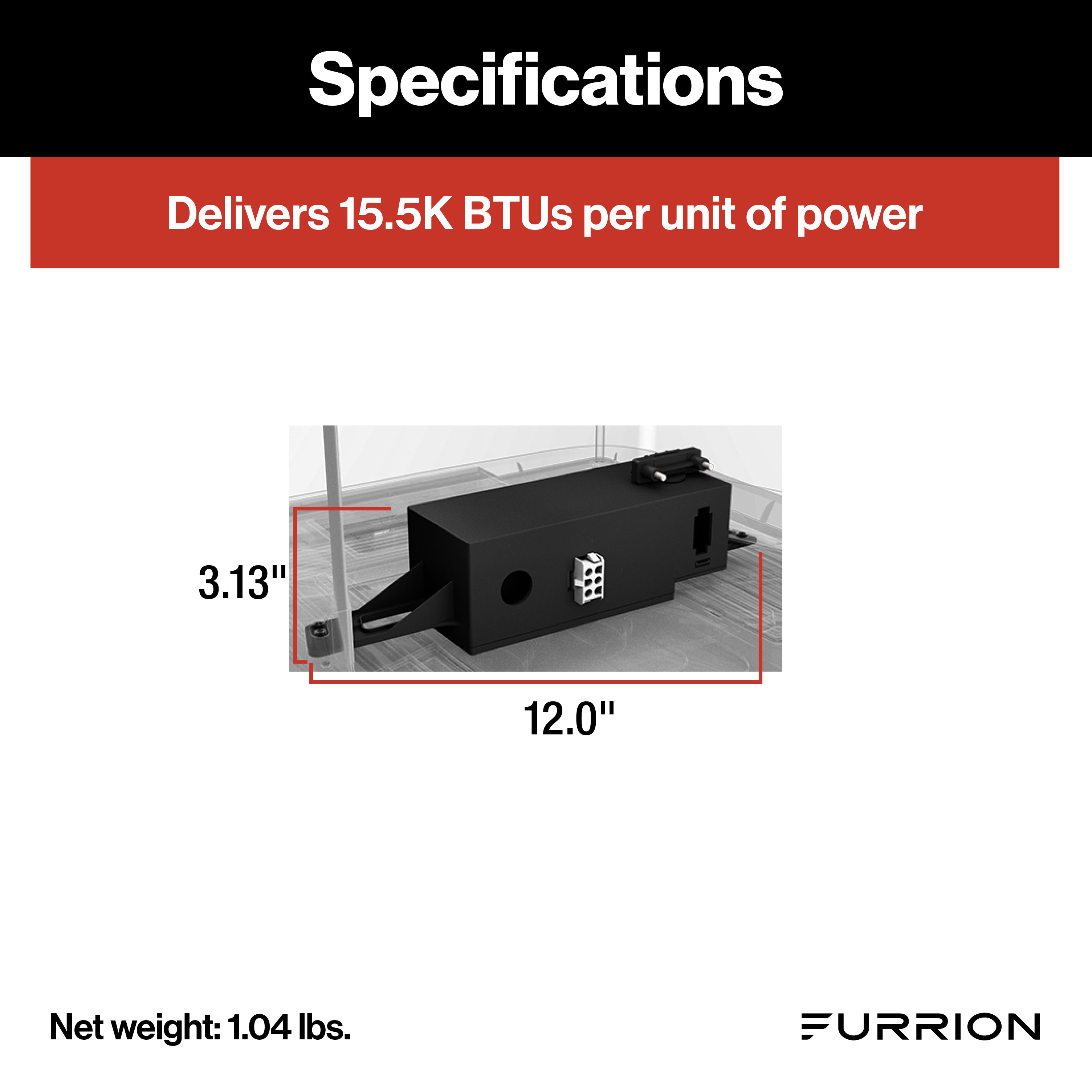 Furrion Chill® Multi-Zone RV Air Conditioner Controller - Black (R410A Refrigerant Compatible) #FACC12ZA-BL