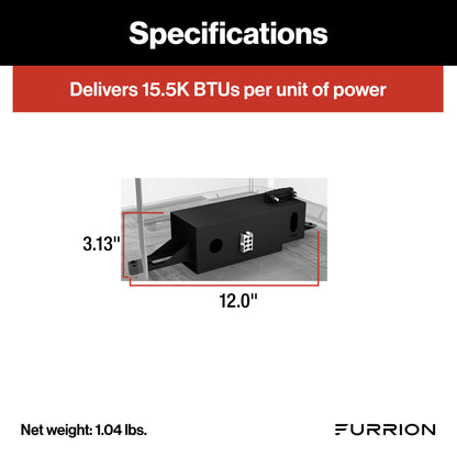 Furrion Chill® Multi-Zone RV Air Conditioner Controller - Black (R410A Refrigerant Compatible) #FACC12ZA-BL