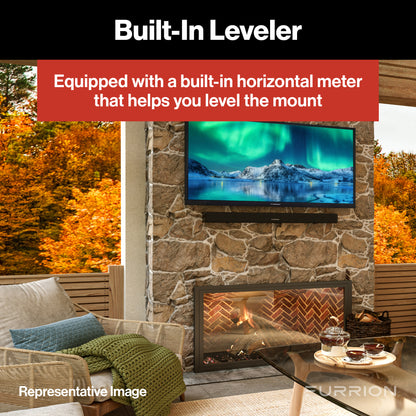 Furrion Aurora® Universal Outdoor TV Fixed Tilt Mount - For 43-65” TVs #F2AA002ABBK